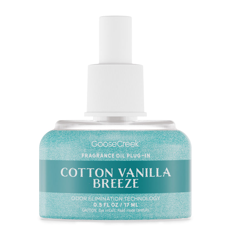 Cotton Vanilla Breeze Odor Eliminating Plug-in Refill (RCM7)