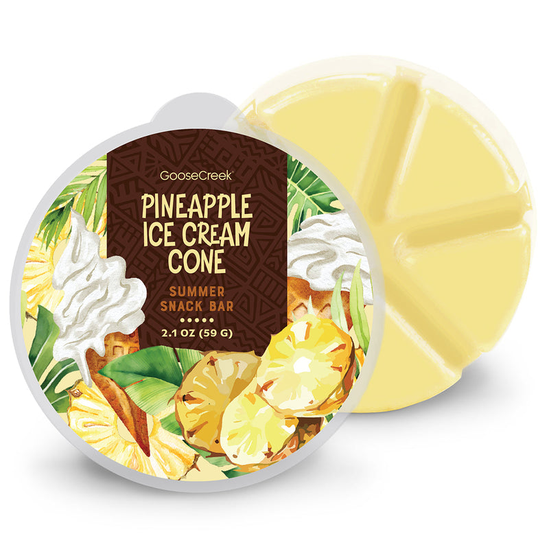 Pineapple Ice Cream Cone Wax Melt (HVMA)