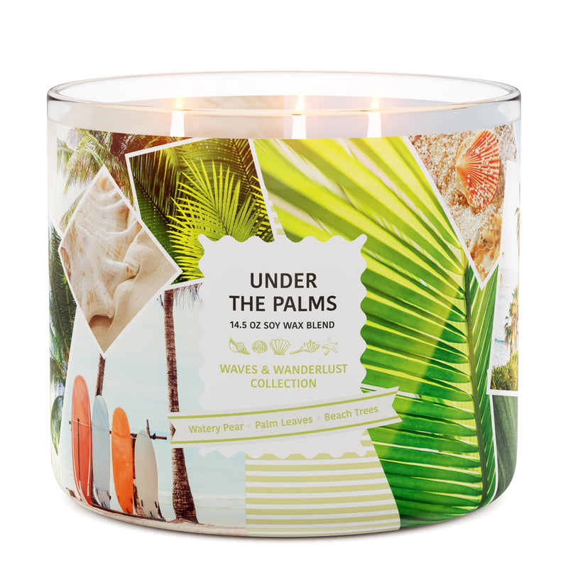 Under the Palms 3-Wick Candle (YU9T)